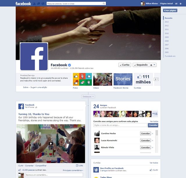10 anos de Facebook: a história e as transformações da rede social ...